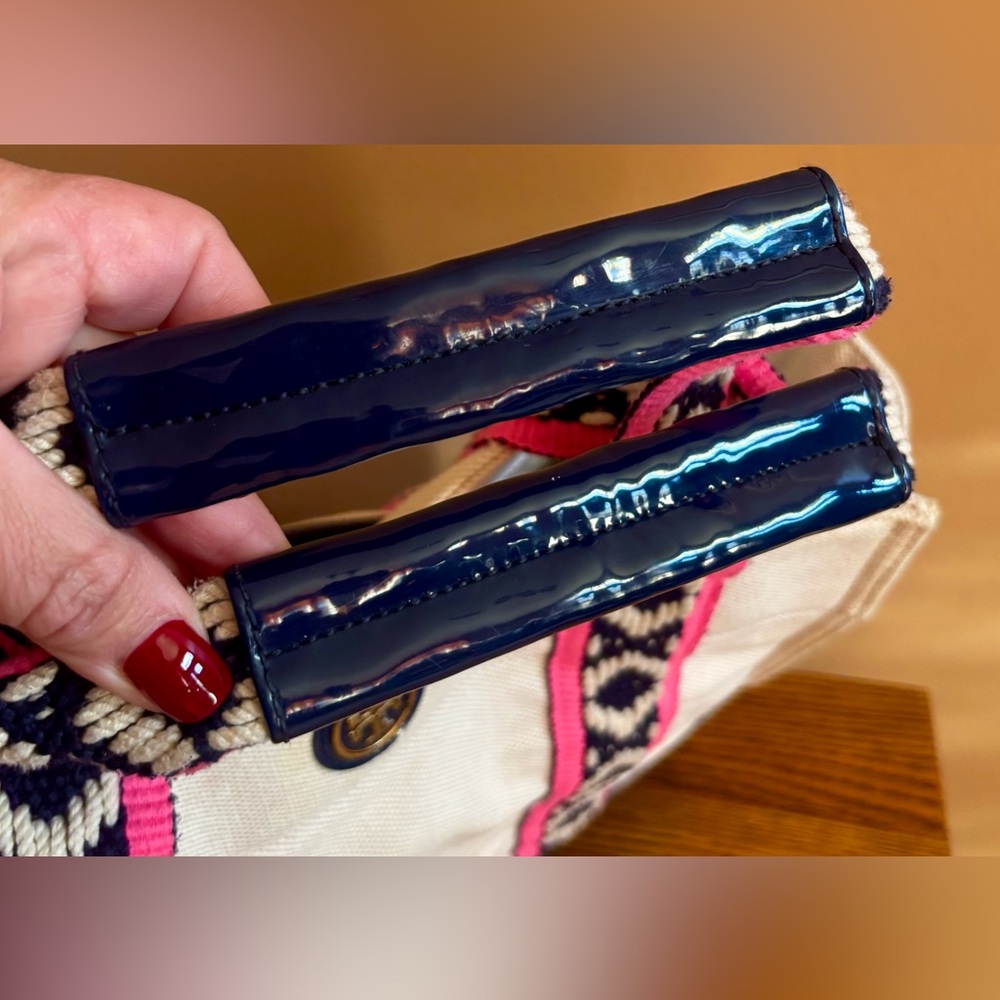 TORY BURCH MINI TORY TOTE - Picture 9 of 10
